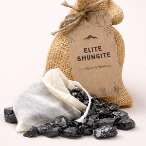 Elite Shungite Steentjes in Buidel