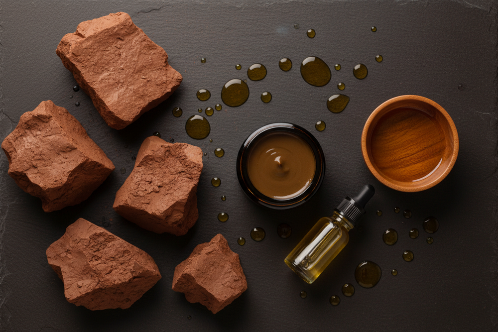 Rhassoul Lava Klei & Argan Olie Gezichtsmasker